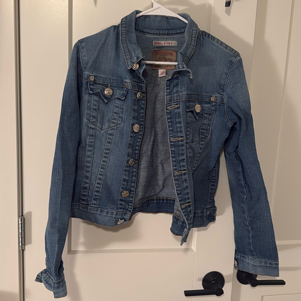 True Religion original Jean jacket section Emily